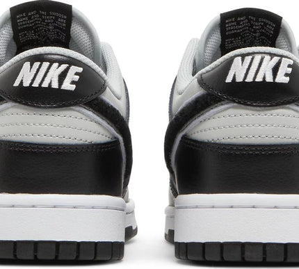 Nike Mens Dunk Low Sneakers - 'Chenille Swoosh - Grey Fog'