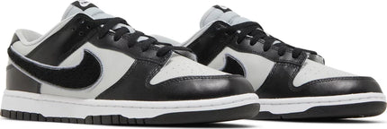 Nike Mens Dunk Low Sneakers - 'Chenille Swoosh - Grey Fog'