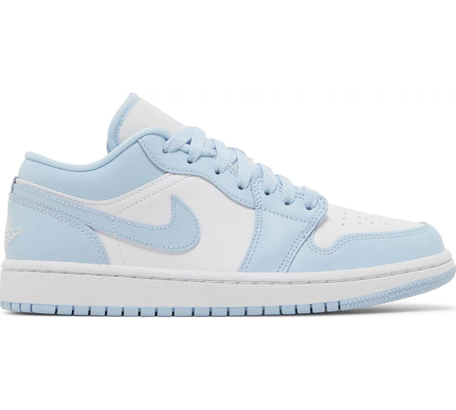 Nike Womens Air Jordan 1 Low Sneakers - 'Ice Blue'