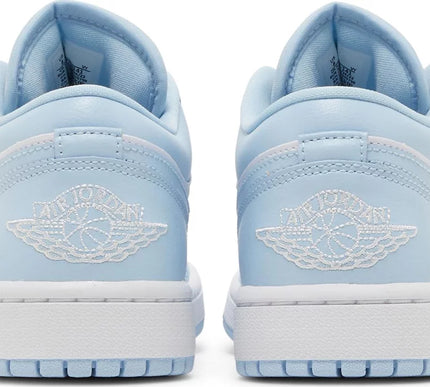 Nike Womens Air Jordan 1 Low Sneakers - 'Ice Blue'