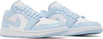 Nike Womens Air Jordan 1 Low Sneakers - 'Ice Blue'