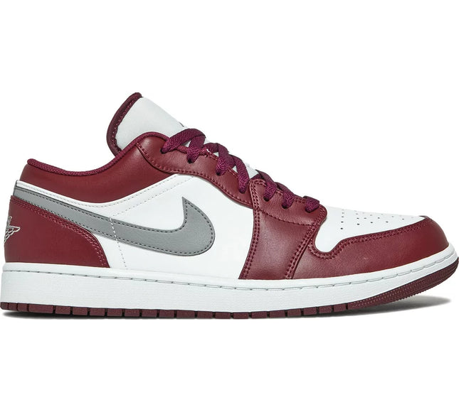 Nike Mens Air Jordan 1 Low Sneakers - 'Bordeaux'