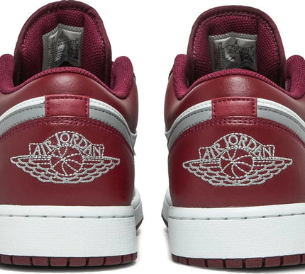 Nike Mens Air Jordan 1 Low Sneakers - 'Bordeaux'