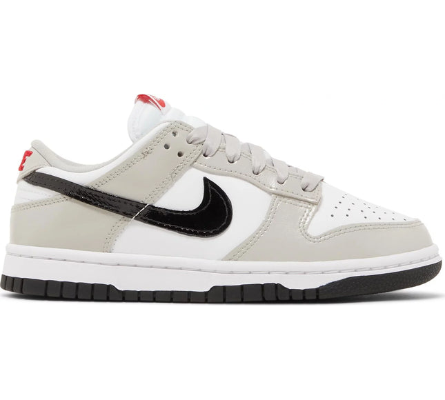 Nike Womens Dunk Low Sneakers - 'Light Iron Ore Black'