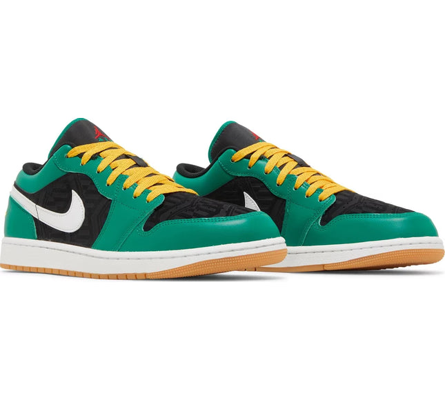 Nike Mens Air Jordan 1 Low SE Sneakers - 'Christmas'