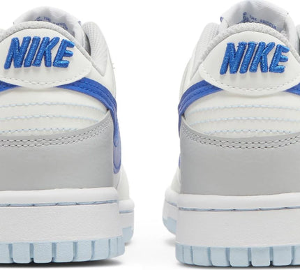 Nike Grade School Womens Dunk Low Sneakers - 'Just Stitch It - Hyper Royal'