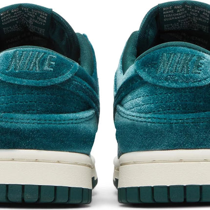 Nike Womens Dunk Low Sneakers - 'Green Velvet'