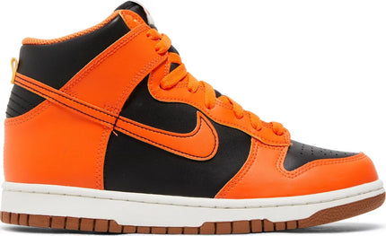 Nike Grade School Womens Dunk High Sneakers - 'Halloween Pumpkin'