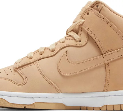 Nike Womens Dunk High Premium Sneakers - 'Vachetta Tan'
