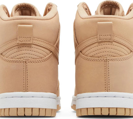 Nike Womens Dunk High Premium Sneakers - 'Vachetta Tan'