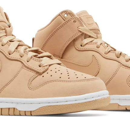 Nike Womens Dunk High Premium Sneakers - 'Vachetta Tan'
