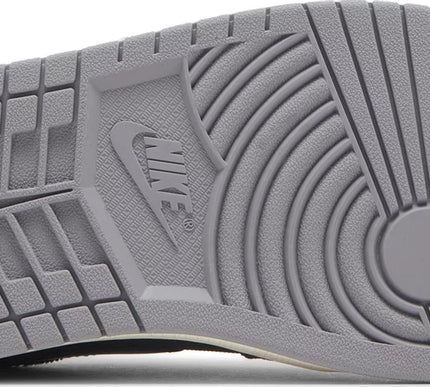 Nike Mens Air Jordan 1 Low SE Craft Sneakers - 'Inside Out - Obsidian'