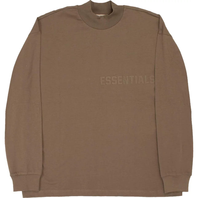 Fear of God Essentials Long-Sleeve Tee 'Wood'