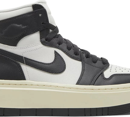 Nike Womens Air Jordan 1 Elevate High Sneakers - 'White Black'