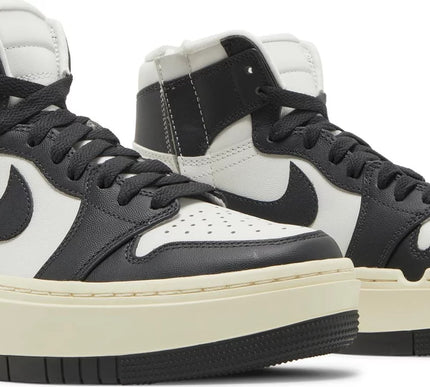 Nike Womens Air Jordan 1 Elevate High Sneakers - 'White Black'
