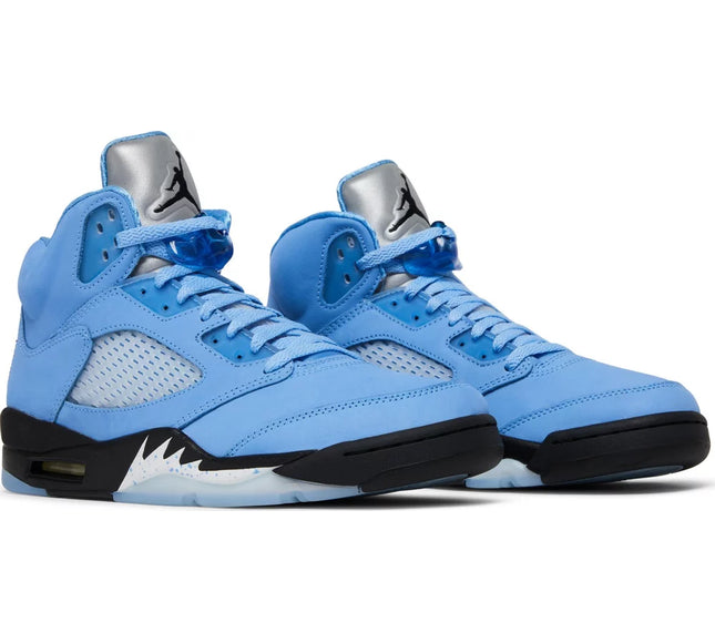 Nike Mens Air Jordan 5 Retro Sneakers - 'UNC'
