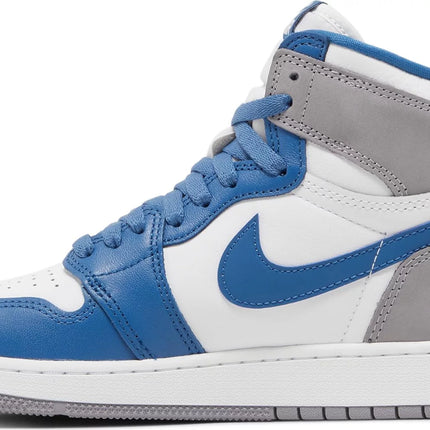 Nike Grade School Womens Air Jordan 1 Retro High OG Sneakers - 'True Blue'