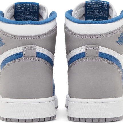 Nike Grade School Womens Air Jordan 1 Retro High OG Sneakers - 'True Blue'