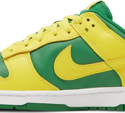 Nike Mens Dunk Low Sneakers - 'Reverse Brazil'
