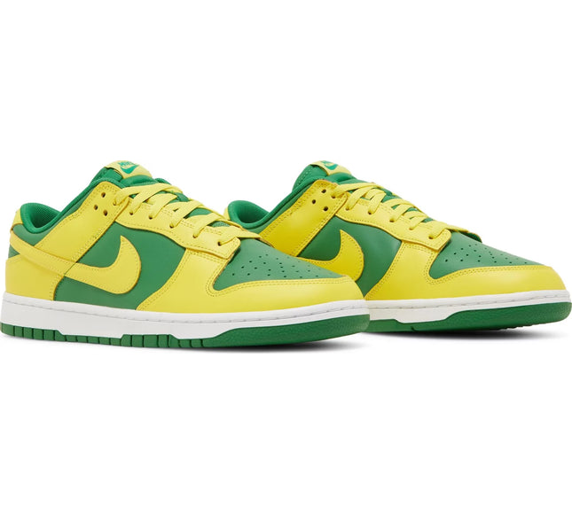 Nike Mens Dunk Low Sneakers - 'Reverse Brazil'