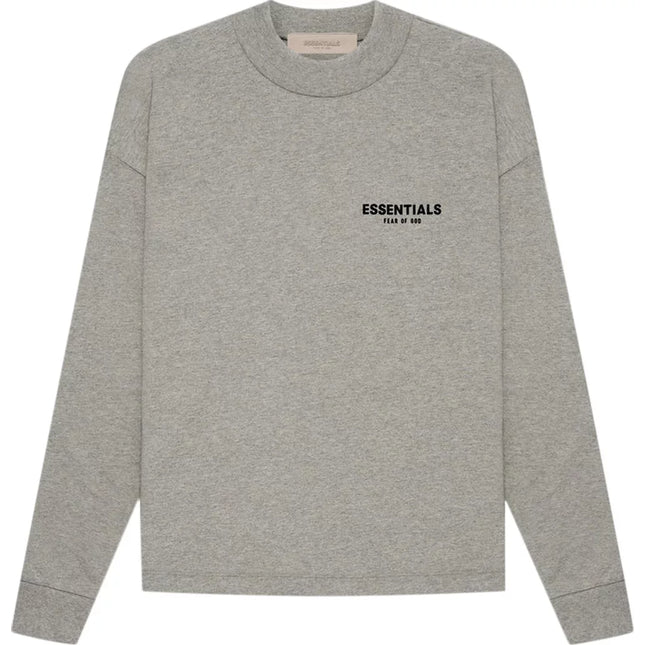 Fear of God Essentials Long-Sleeve Tee 'Dark Oatmeal'