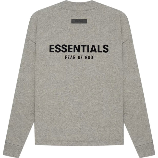 Fear of God Essentials Long-Sleeve Tee 'Dark Oatmeal'