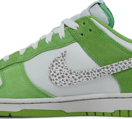 Nike Mens Dunk Low Sneakers - 'Safari Swoosh - Chlorophyll'