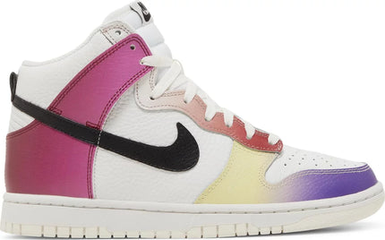 Nike Womens Dunk High Sneakers - 'Multi-Color Gradient'