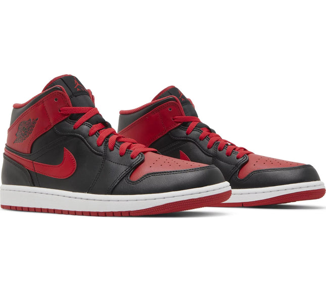 Nike Mens Air Jordan 1 Mid Sneakers - 'Alternate Bred'