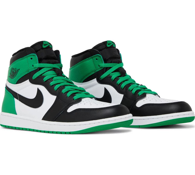 Nike Mens Air Jordan 1 Retro High OG Sneakers - 'Lucky Green'