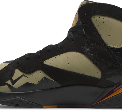 Nike Mens Air Jordan 7 Retro Sneakers - 'Black Olive'