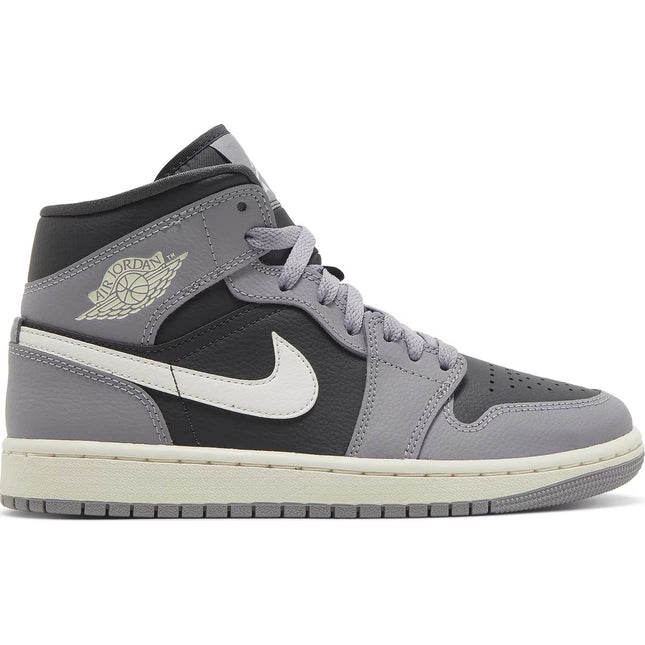 Wmns Air Jordan 1 Mid 'Cement Grey'