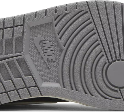Nike Womens Air Jordan 1 Mid Sneakers - 'Cement Grey'