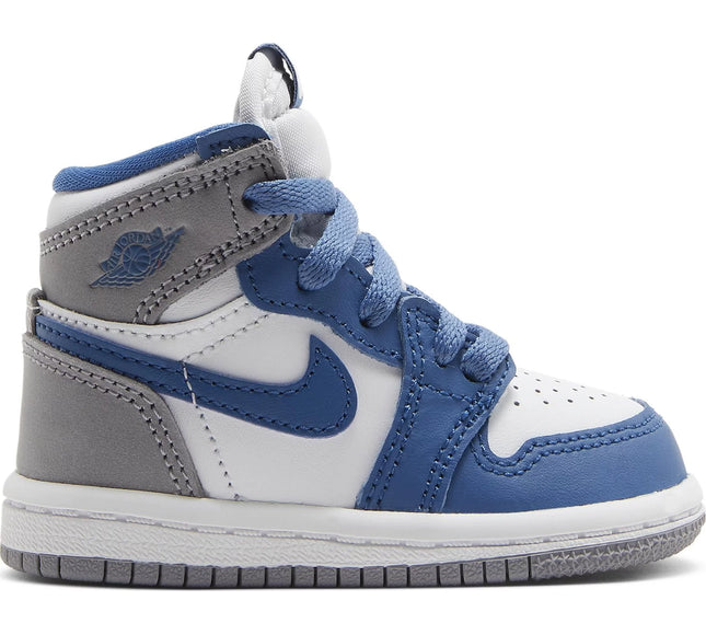 Nike Toddlers Air Jordan 1 Retro High OG Sneakers - 'True Blue'