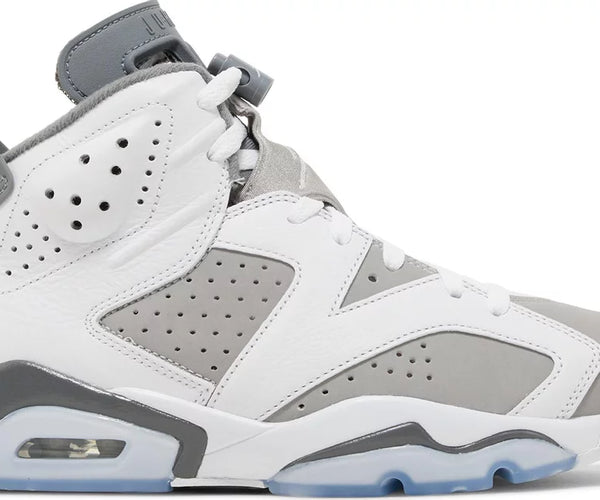 Nike Mens Air Jordan 6 Retro Sneakers Cool Grey SOLESTREET