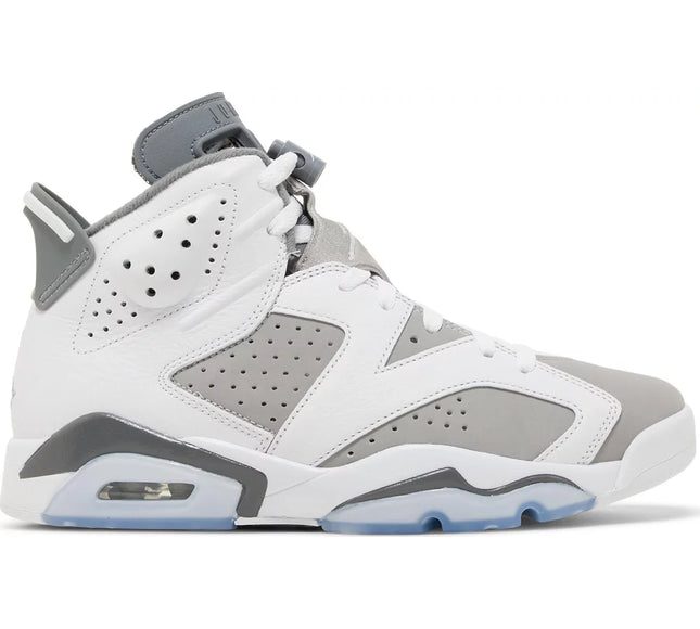 Nike Mens Air Jordan 6 Retro Sneakers - 'Cool Grey'