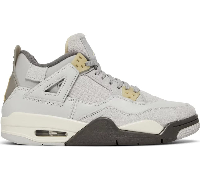 Nike Grade School Womens Air Jordan 4 Retro SE Sneakers - 'Craft'