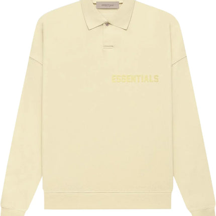 Fear of God Essentials Long-Sleeve Polo 'Canary'