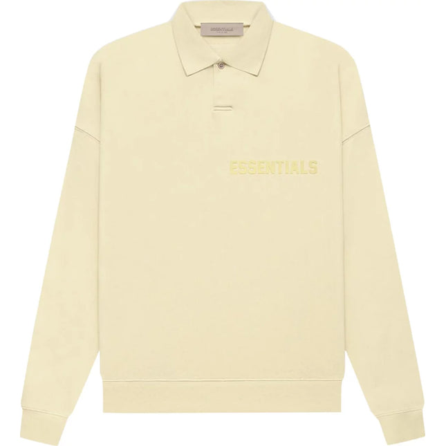 Fear of God Essentials Long-Sleeve Polo 'Canary'