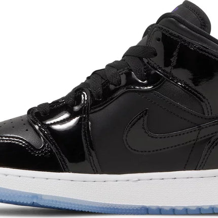 Nike Grade School Womens Air Jordan 1 Mid SE Sneakers - 'Space Jam'