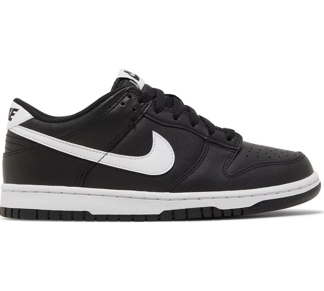 Nike Grade School Womens Dunk Low Sneakers - 'Black Panda 2.0'