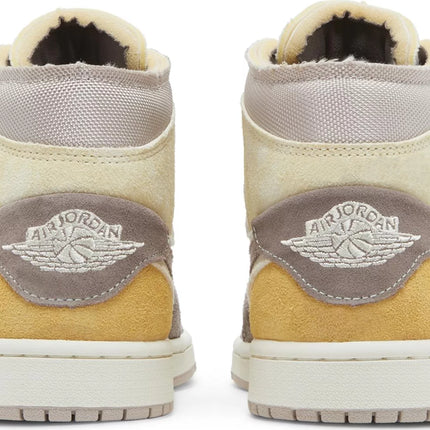 Nike Mens Air Jordan 1 Mid SE Craft Sneakers - 'Inside Out - Taupe Haze'