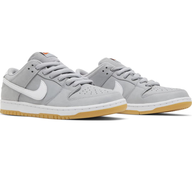 Nike Mens Dunk Low Pro ISO SB Sneakers - 'Wolf Grey Gum'