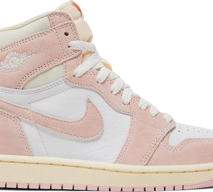 Nike Womens Air Jordan 1 Retro High OG Sneakers - 'Washed Pink'