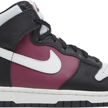 Nike Womens Dunk High Sneakers - 'Black Rosewood'