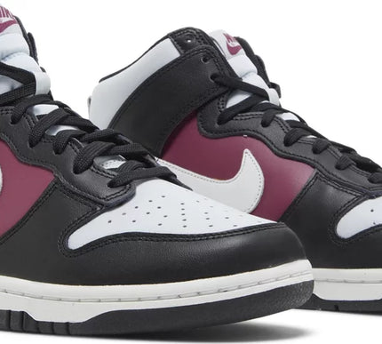 Nike Womens Dunk High Sneakers - 'Black Rosewood'
