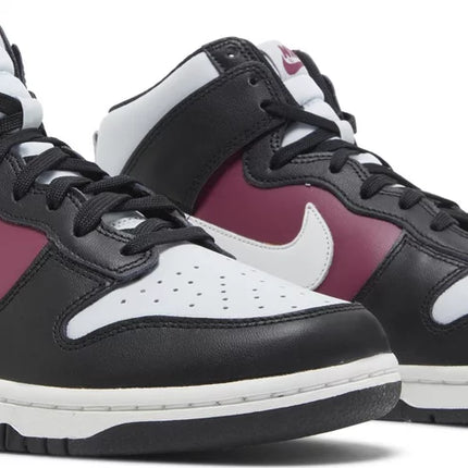 Nike Womens Dunk High Sneakers - 'Black Rosewood'