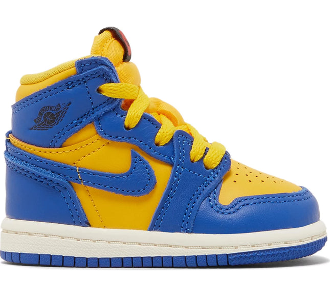 Nike Toddlers Air Jordan 1 Retro High OG Sneakers - 'Reverse Laney'