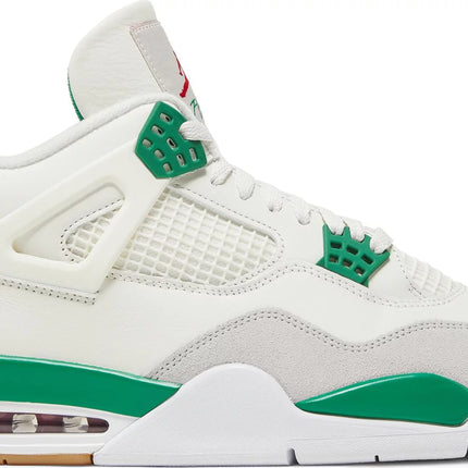 Nike Mens SB x Air Jordan 4 Retro Sneakers - 'Pine Green'