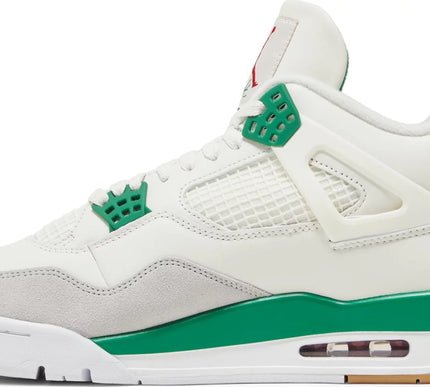 Nike Mens SB x Air Jordan 4 Retro Sneakers - 'Pine Green'
